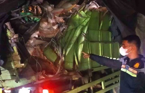 Bus vs Truck di Tol Permai, Satu Luka Berat dan Empat Luka Ringan