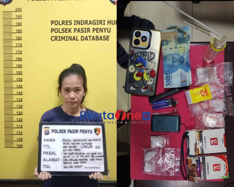 Simpan Sabu Dalam Kotak Rokok, Wanita 22 Tahun Ini Dibekuk Polisi