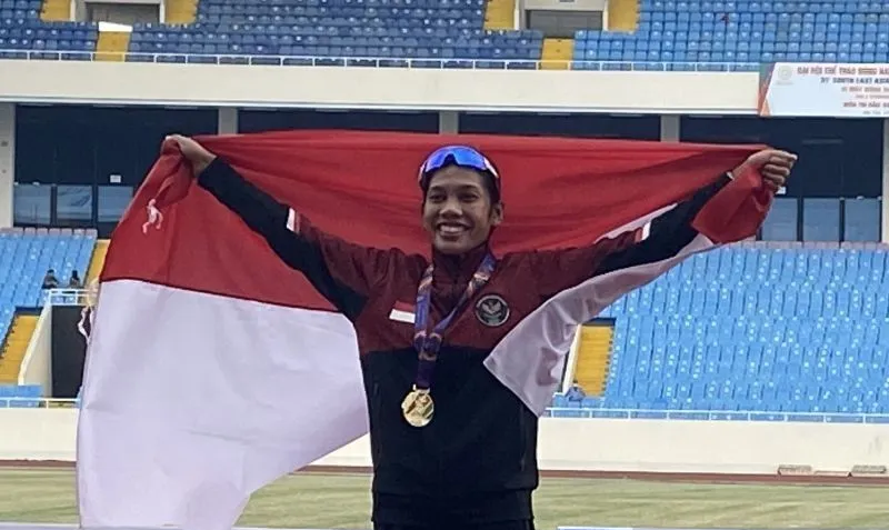 Pelari Indonesia Odekta Naibaho Persembahkan Kemenangan untuk Keluarga