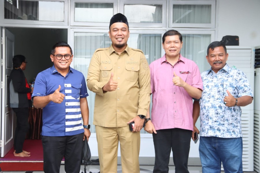 Ketua DPC PD Inhu Adila Ansori Dampingi Ketua Fraksi PD Riau Dodi Saputra Kunjungi Inhu