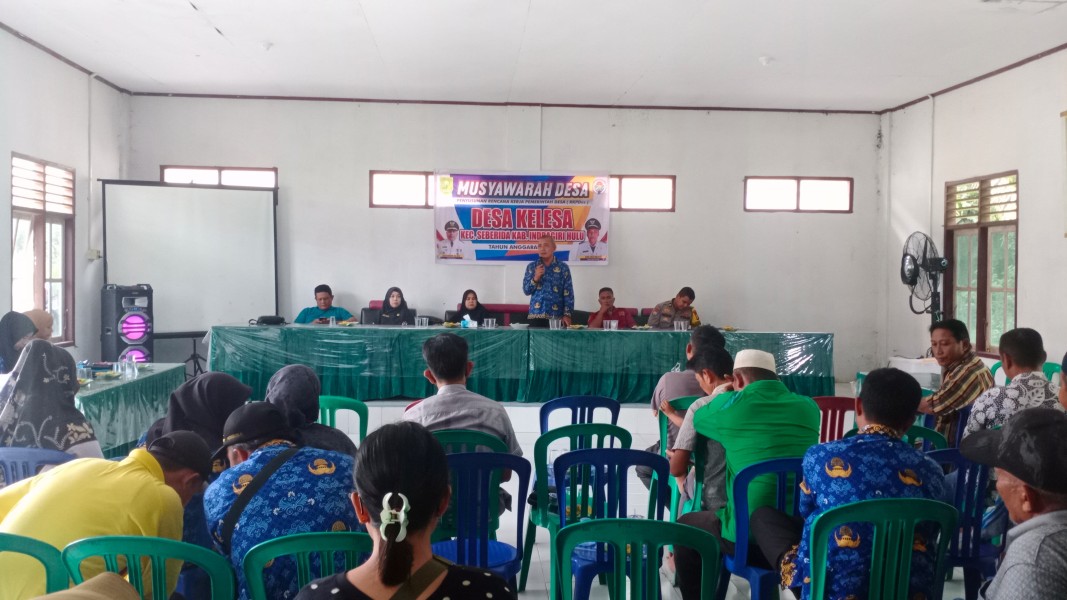 Sinergi Masyarakat dan Pemerintah Desa Kelesa, Musdes 2025 Jadi Pondasi Pembangunan Inklusif