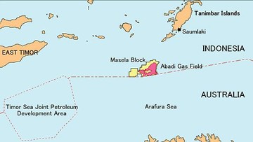 Molor, Proyek Gas Abadi Blok Masela Ditargetkan Produksi 2029