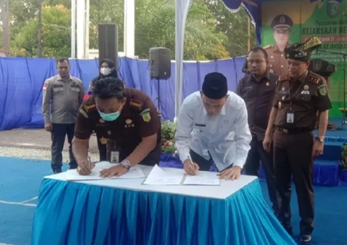 Gedung Baru Kejaksaan Negeri Dumai Telan Biaya Rp22 Miiliar