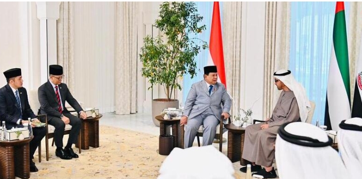 Prabowo Boyong 8 Kesepakatan Kerja Sama dari UEA