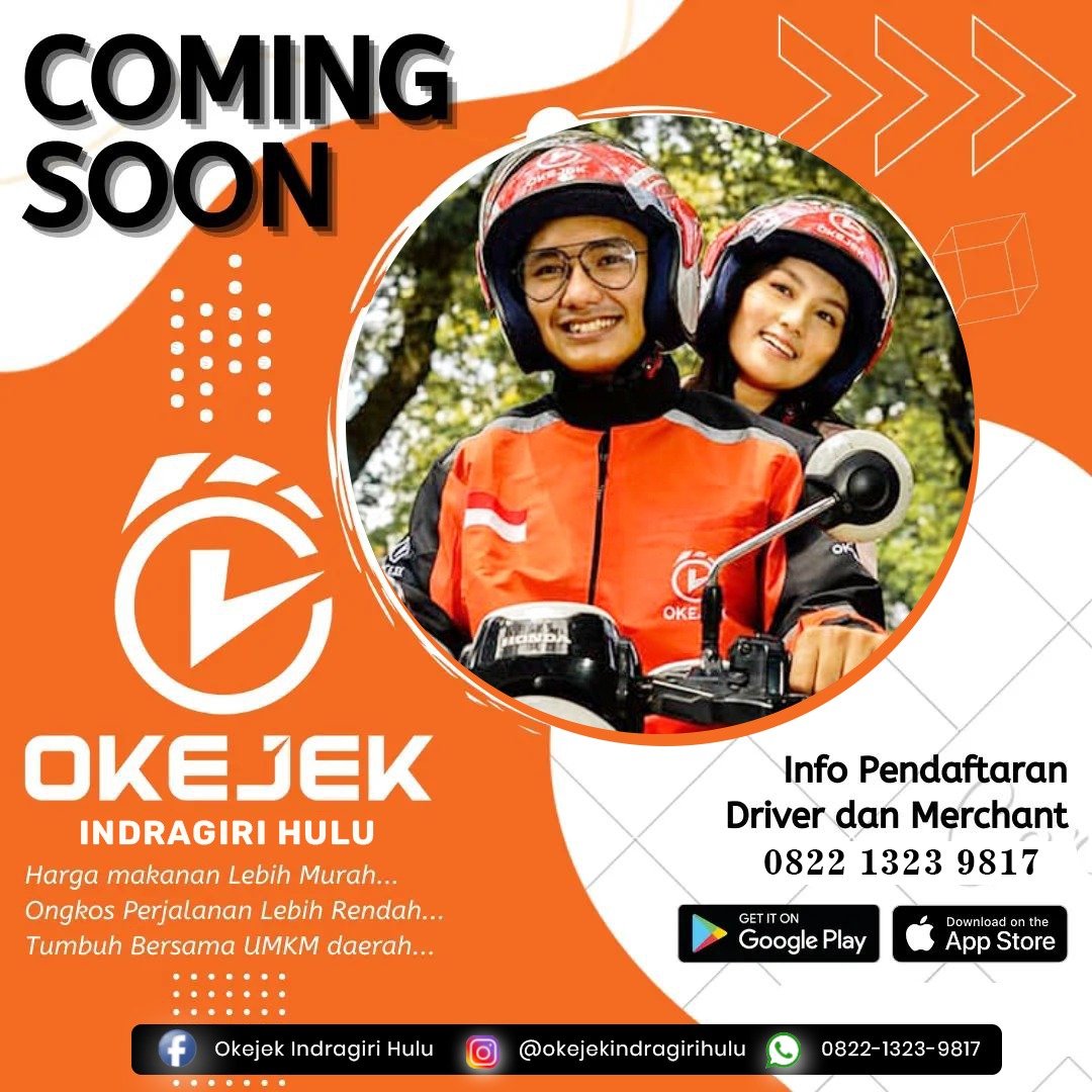 Kabar Gembira, OKEJEK Segera Beroperasi di Indragiri Hulu