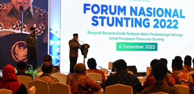 Wapres Minta Kepala Daerah Pimpin Langsung Program Penurunan Prevalensi Stunting