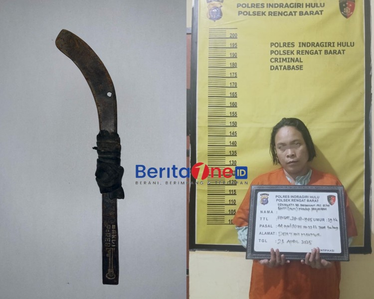 KDRT Berujung Maut: Istri di Rengat Barat Aniaya Suami Pakai Pisau Sadap