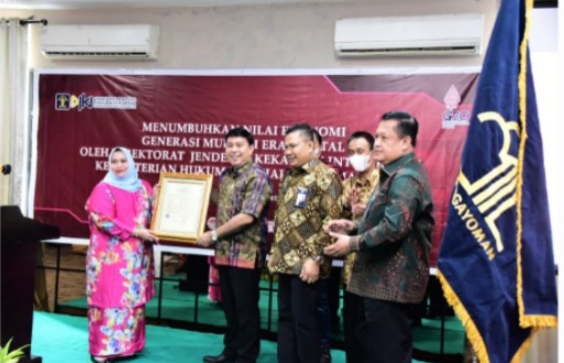 Bupati Bengkalis Hadiri Kegiatan Penguatan Pelayanan Publik Kekayaan Intelektual