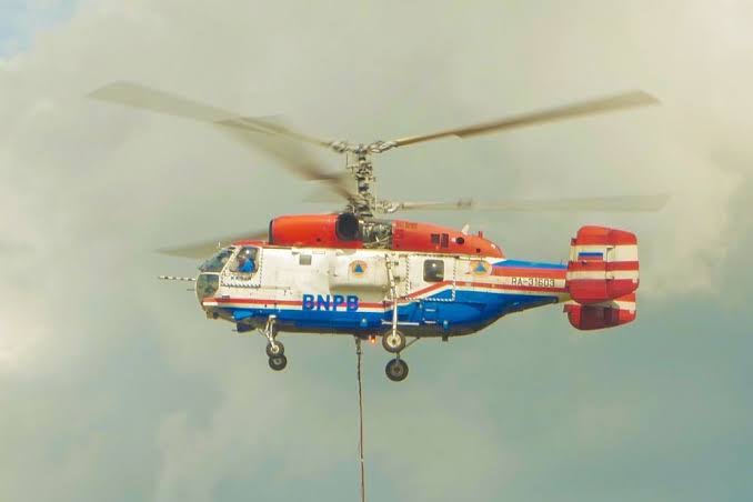 Riau Nihil Karhutla, Heli Water Boombing Tetap Disiagakan