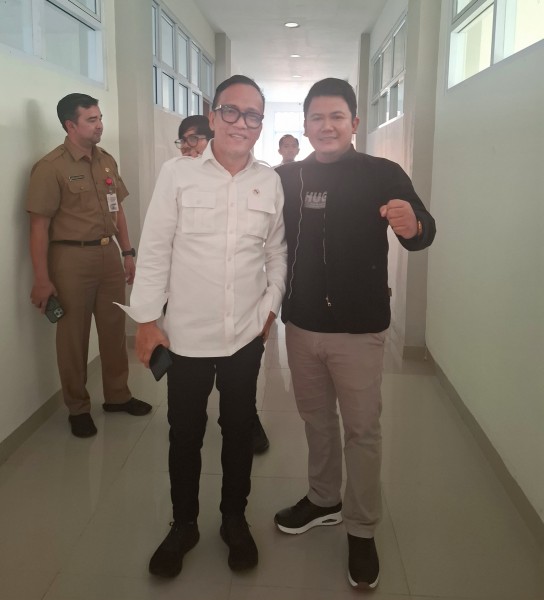 Ketua DPD Pasukan 08 Riau Dampingi Wakil Menteri Ketenagakerjaan RI Tinjau Gedung BLK Pekanbaru