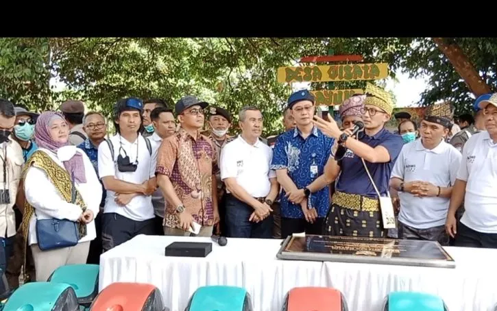 Menteri Sandiaga Uno Puji Desa Wisata Dayun sebagai Paket Komplit