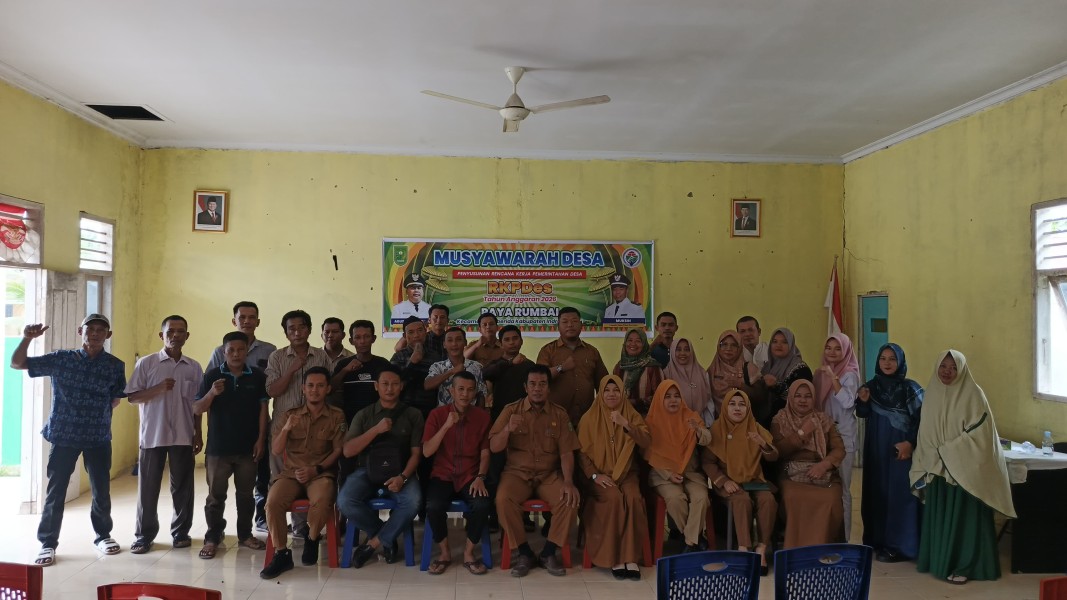 Musyawarah Desa Payarumbai Bahas Rencana Kerja Pemerintahan Tahun 2026