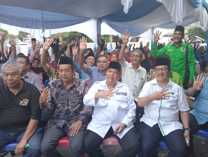 P4TEN Kampanye di Tangkerang Tengah, Ayah Kita Edy Nasution akan Kembangkan Tenayan sebagai Kawasan Industri untuk Ciptakan Lapangan Pekerjaan