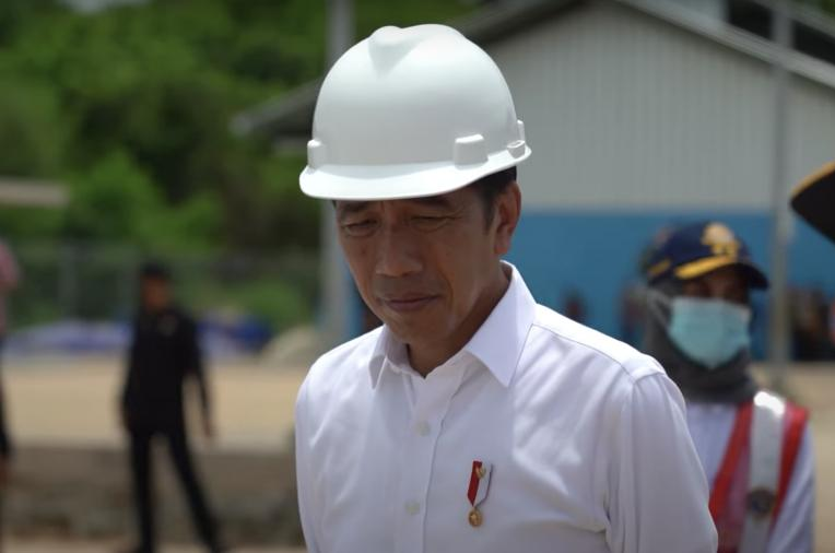 Jokowi Tinjau Infrastruktur IKN