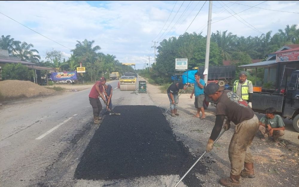 Dinas PUPR PKPP Riau telah Fungsional Jalan selebar  167 Kilometer di Inhu dan Inhil
