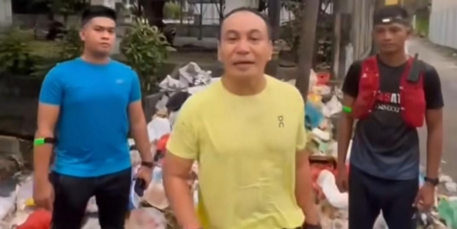 Jogging Sambil Patroli, Kapolda Riau Geram Lihat Sampah di Jantung Kota Pekanbaru
