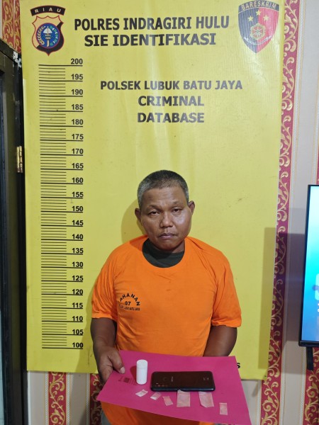 Gerak Cepat Polsek LBJ Pengedar Sabu Ditangkap, Barang Bukti Diamankan