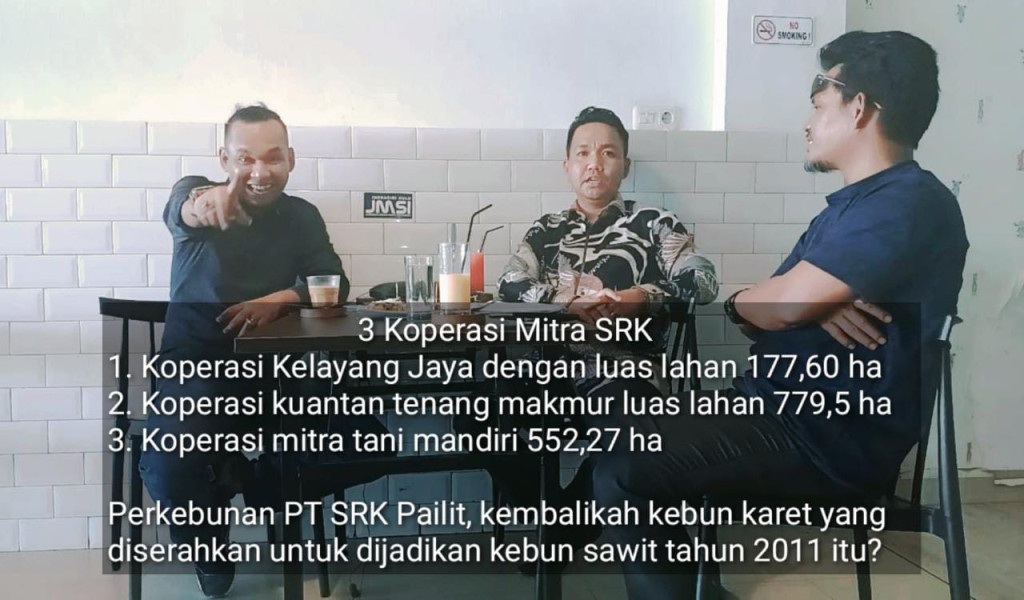 3 Koperasi Mitra di Rakit Kulim Tegaskan Itu lahan Koperasi Bukan Lahan PT SRK