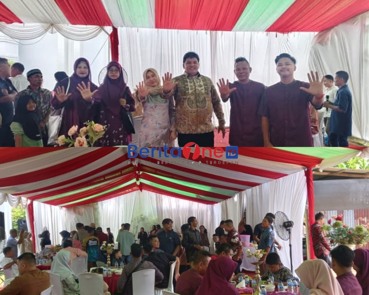 Anggota DPRD Provinsi Riau Dodi SPBU Open House di Hari Kedua Lebaran