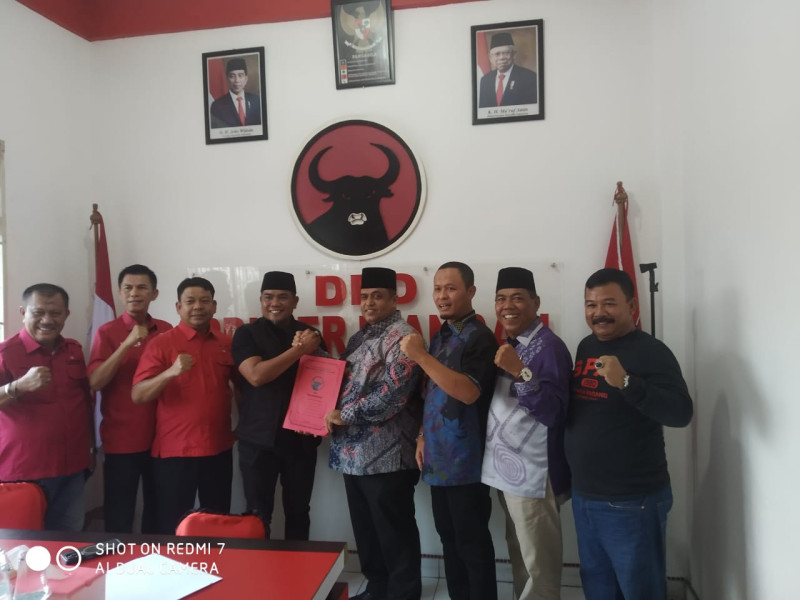 Terus Melaju, M Nasir Melamar ke DPD PDI-P Riau : Melibas Pihak yang Rugikan Masyarakat