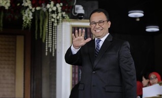 Anies Hadiri Pernikahan Kaesang-Erina di Solo