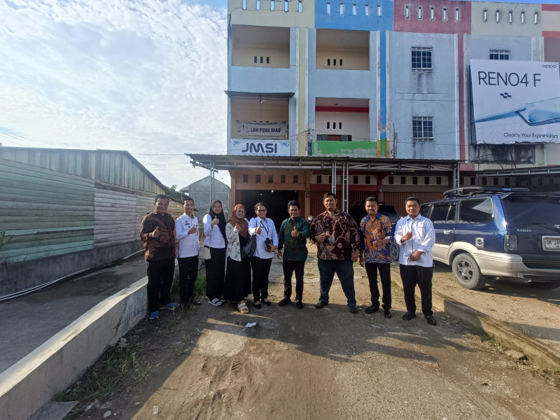 Dikunjungi Kanwil Kemenkumham Riau, LBH Pena Riau Siap Verifikasi
