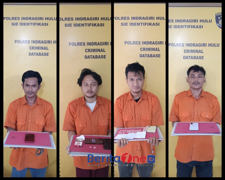 Oknum Guru SD P3K di Inhu Terlibat Jaringan Sabu, Diciduk Bareng 3 Rekan