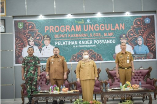 Bupati Bengkalis Buka Pelatihan Kader Posyandu Se-Kecamatan Mandau