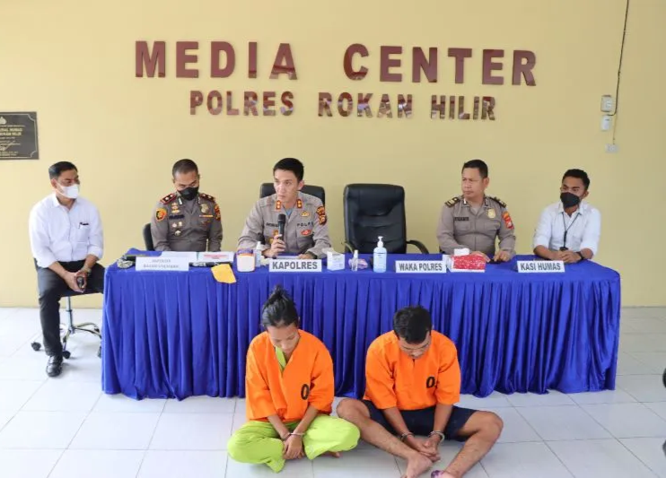 Ya Ampun, Pasutri di Rohil Nekat Bunuh Keluarganya Karena Tak Ingin dipisahkan