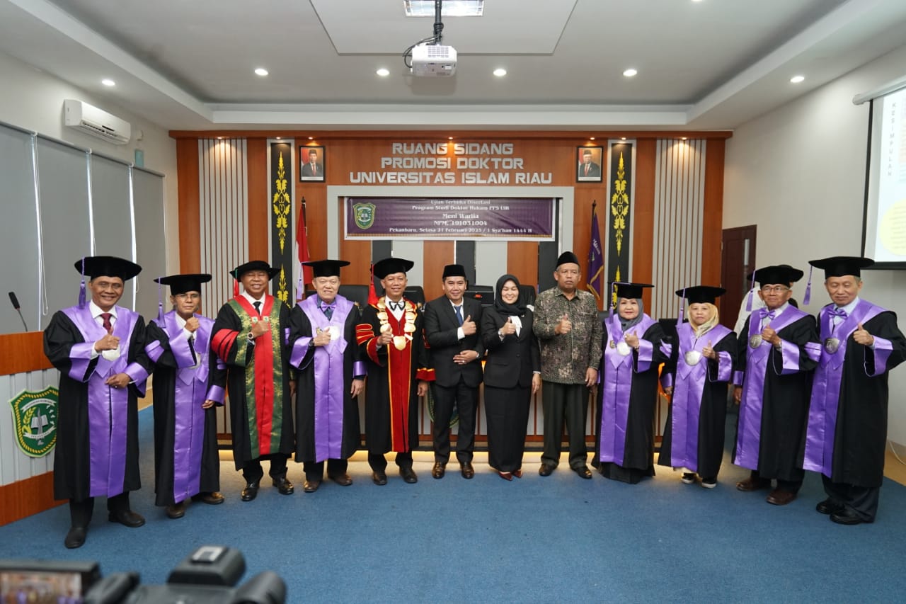 S3 UIR Kembali Luluskan Doktor, Asisten Hakim Agung Meni Warlia Raih Cumlaude