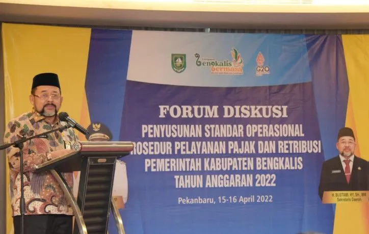 Sekda Bengkalis Minta Setiap Pelayanan ada SOP