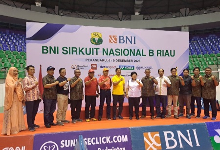 Kejuaran Bulutangkis BNI Sirnas Ciptakan Atlet Berprestasi di Riau, Berikut Pemenangnya