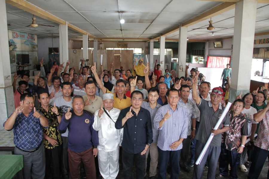 Raja Haryono Tegaskan Komitmen Pemberantasan Narkoba Saat Kampanye Dialogis di Desa Usul, Batang Gansal