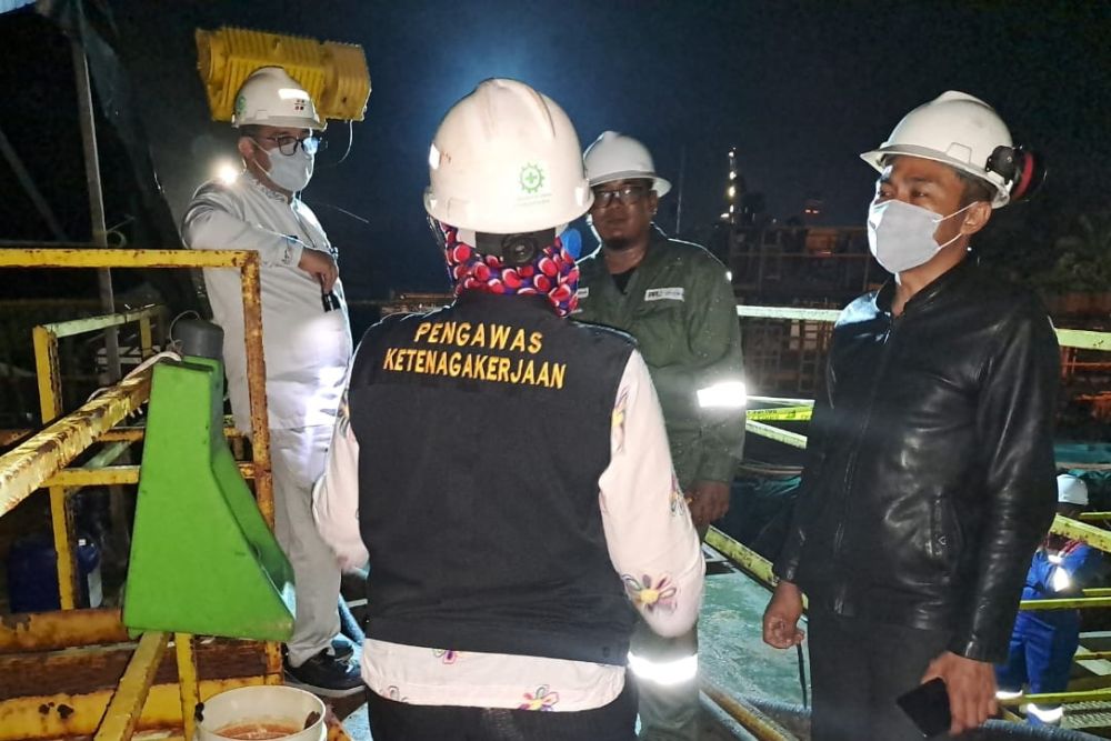 Disnaker Riau Lakukan Olah TKP Kecelakaan Kerja di Blok Rokan