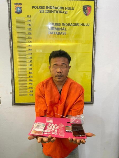 Menyimpan 38 Paket Sabu, Tompel Berhasil Diamankan Polsek Batang Cenaku