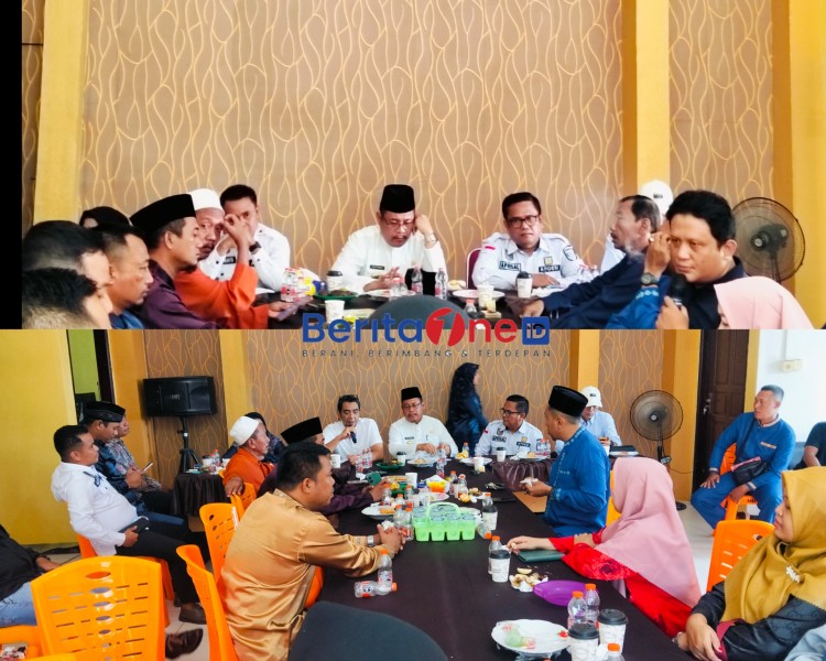 Kekompakan Jadi Sorotan Utama Rapat Rutin Apdesi Seberida di Desa Beligan
