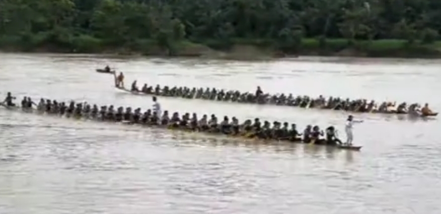 Dramatis! Sampan Godang Panglimo Rimbo Piako Juara Usai Salip Lawan Menjelang Finish