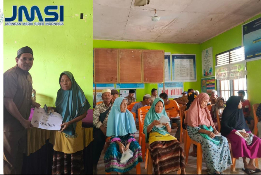 Kades Depi Ariat: BLT 2024 Harapannya Meringankan Beban Warga Miskin di Bongkal Malang