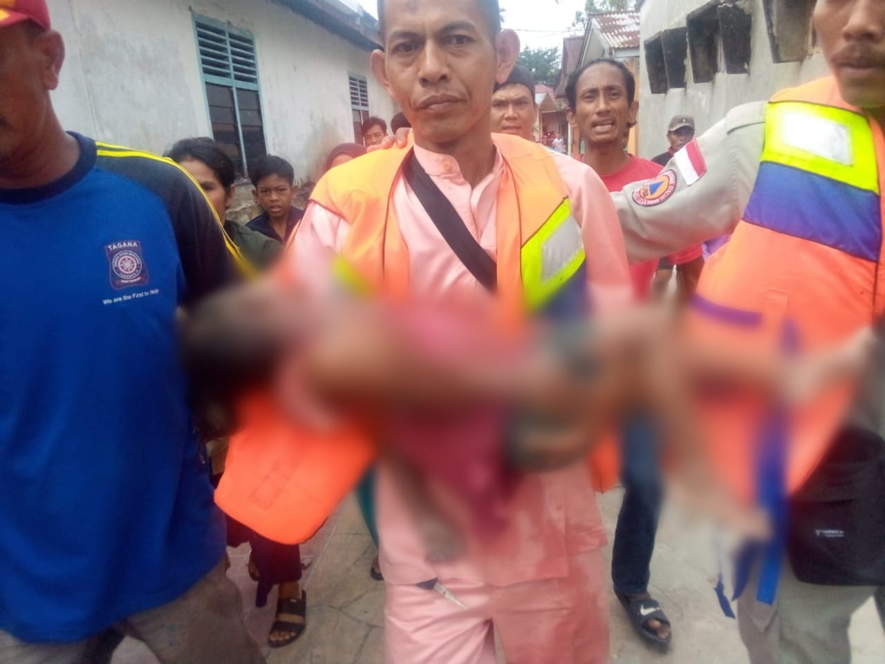 Balita Tenggelam di Pekanbaru Ditemukan Tim SAR Gabungan