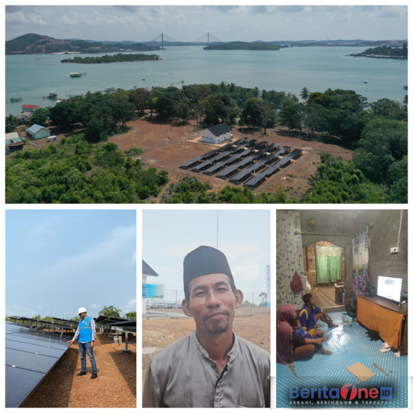 PLN Berhasil Mengoperasikan PLTS untuk Menerangi Enam Pulau di Kepri