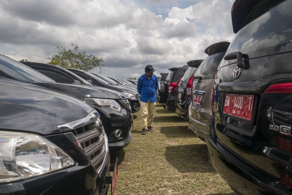 Pemprov Riau Kumpulkan Mobdin selama Libur Lebaran