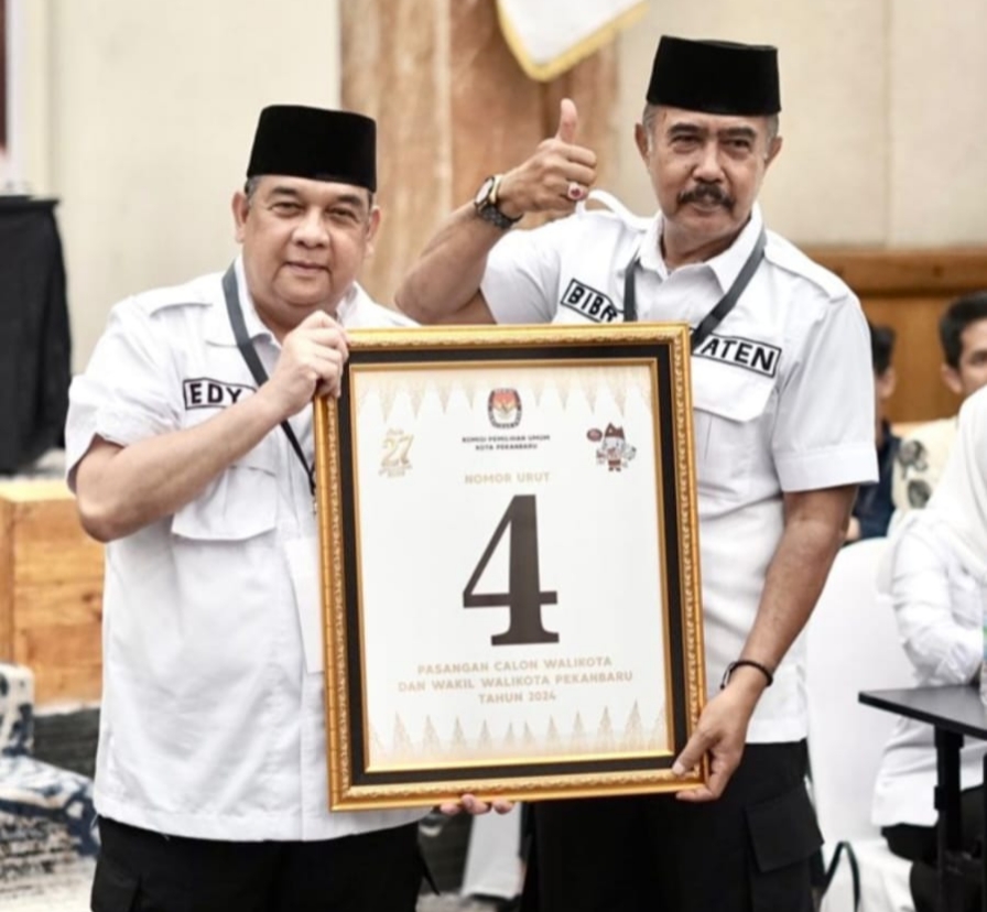 Cabut Nomor Urut, Pasangan Edy Nasution-Dastriyani Bibra Dapat Angka 4