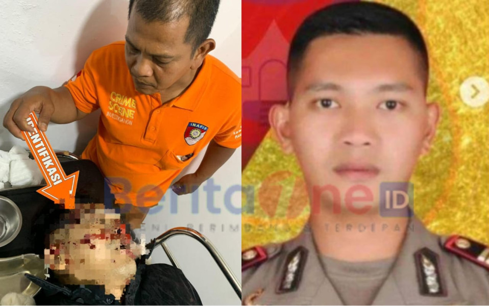 Dooor, Pada Bagian Kepala Kasat Reskrim Ditembus Peluru Pistol Kabag Ops