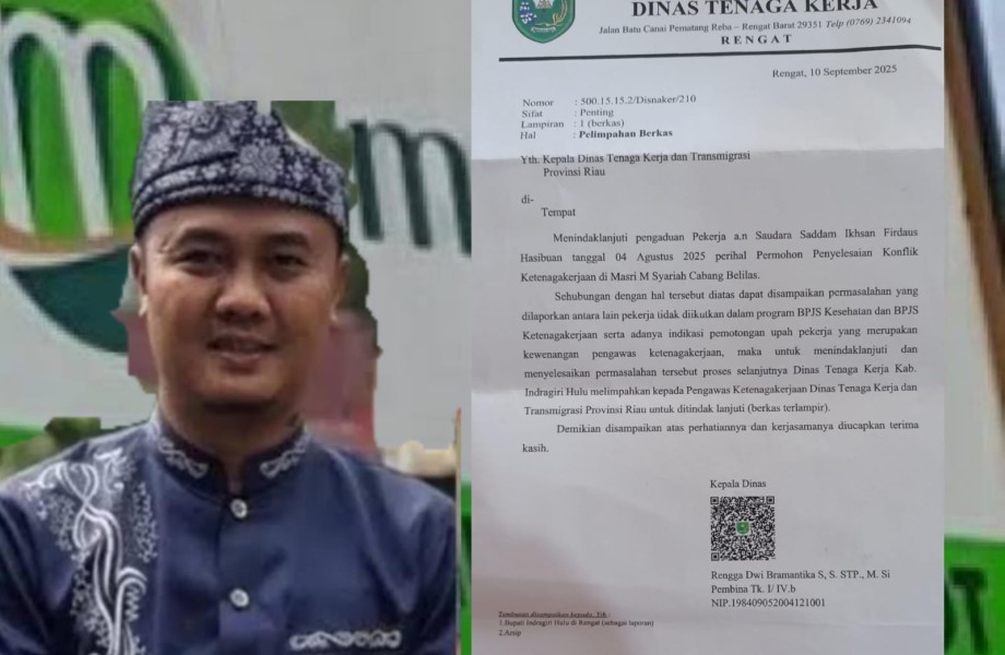 Masri M Syari’ah Dituding Tak Sesuai Syariat dalam Perlakuan ke Pekerja