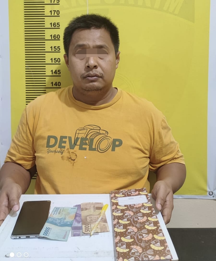 Di Pangkalan Kasai, Pelaku Judi Slot Domino Higgs Dibekuk Polsek Seberida