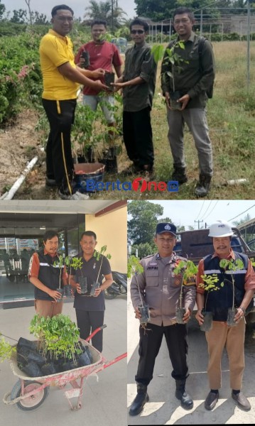 PT Inecda Dukung Gerakan Green Policing untuk Lingkungan Berkelanjutan