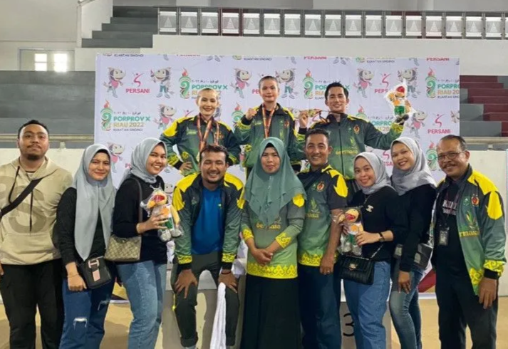 Tambah Dua Emas, Bengkalis Juara Umum Senam