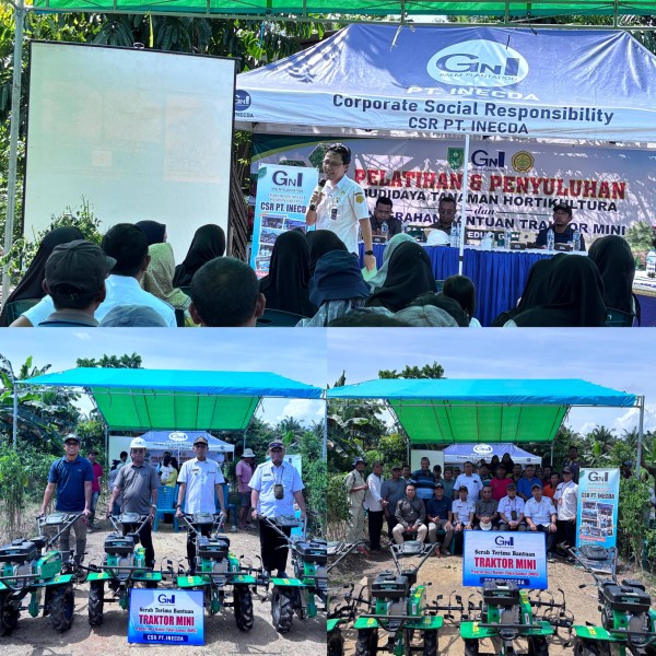 PT Inecda Dukung Desa Mandiri Peduli Gambut,  Kolaborasi untuk Ekonomi dan Lingkungan Berkelanjutan