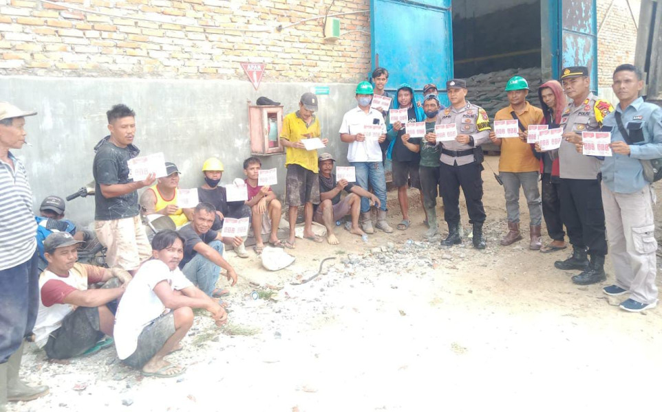 Kapolsek Rengat Barat, Cooling System dan Cipkon Pemilu Damai Pada Serikat Kerja