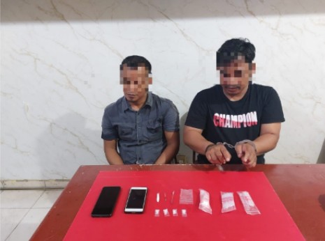 Mr King Jual Sabu Secara Online di Kuansing, Dua Pelanggannya Ditangkap
